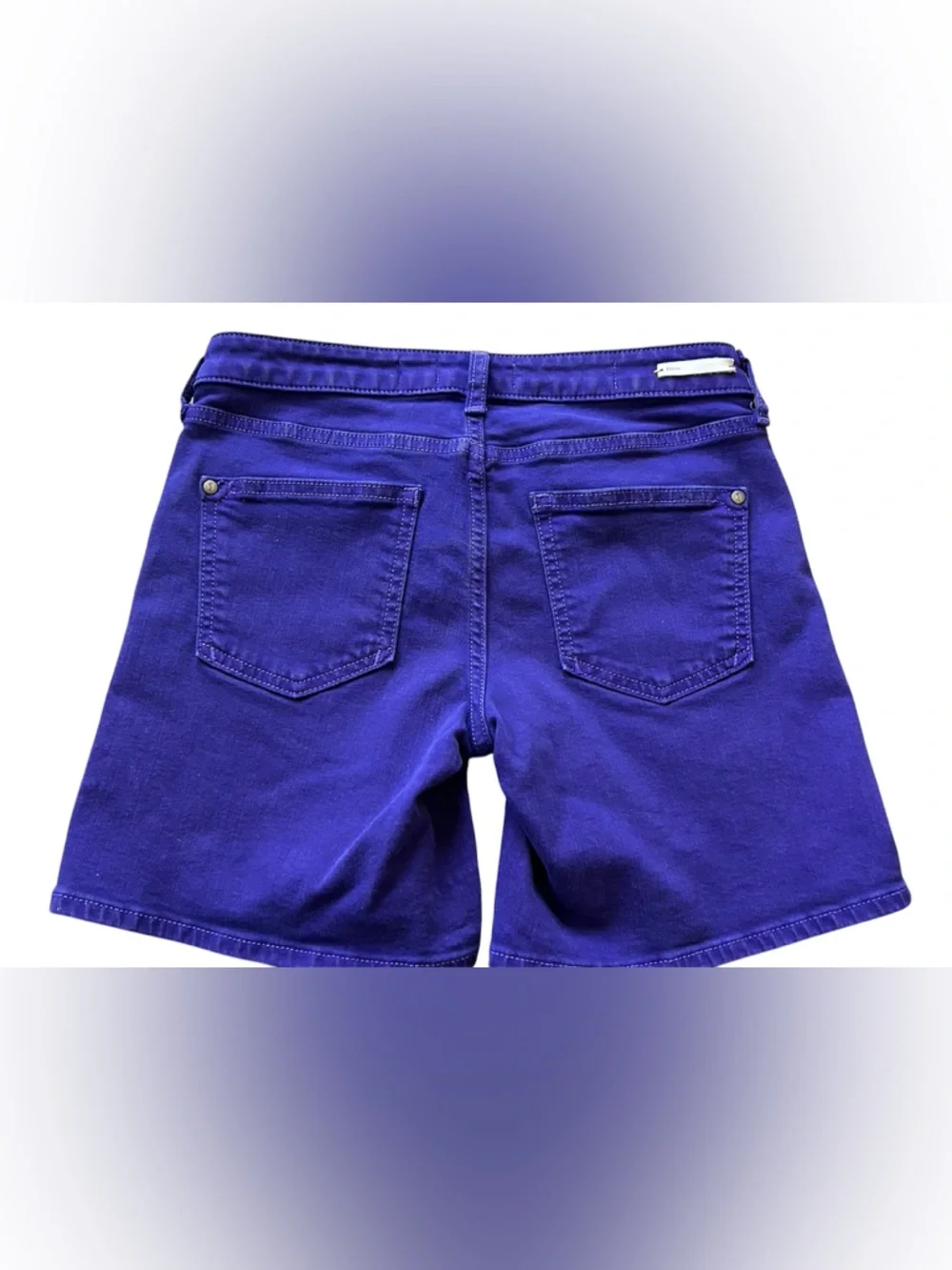 Anthropologie Pilcro and the Letterpress Women's Denim Purple Shorts Size 25 - Picture 6 of 8